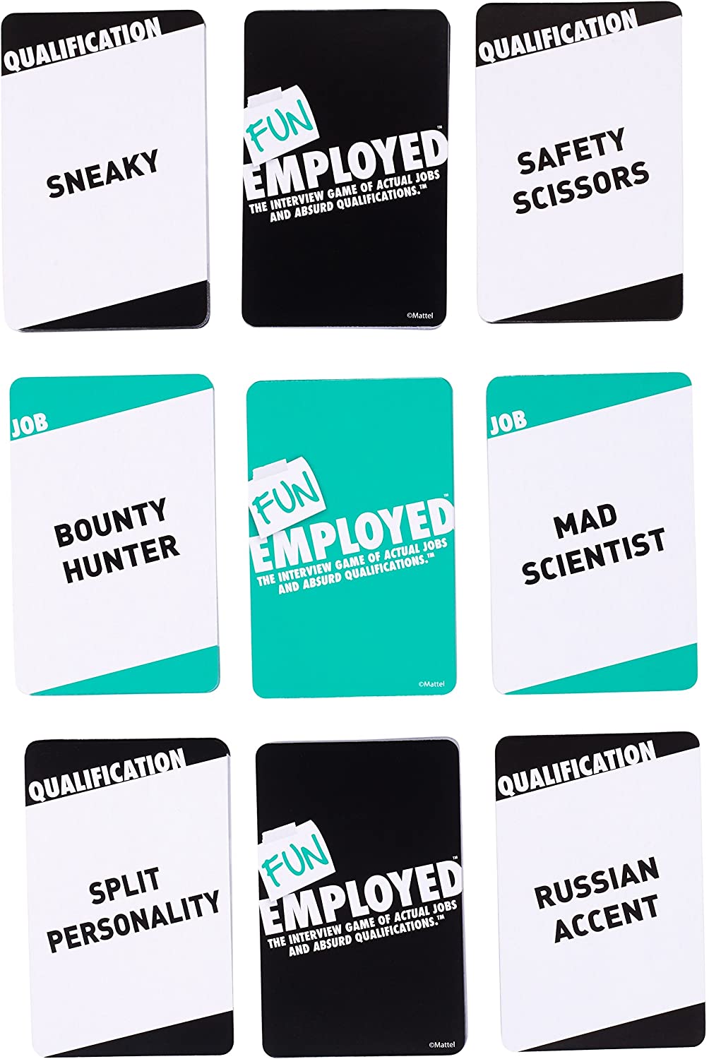 Funemployed Card Game fun Employed Funemployed Card Game fun Employed